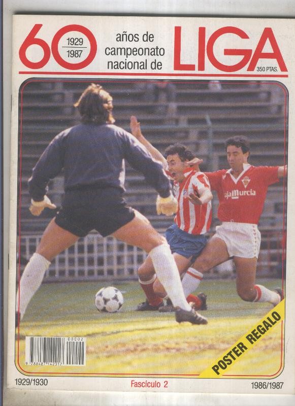 60 años de campeonato nacional de Liga 1928 1988 fasciculo numero 02