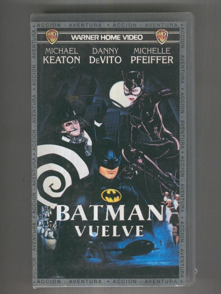 VHS Cine: BATMAN VUELVE Tim Burton  | Libros y Coleccionismo