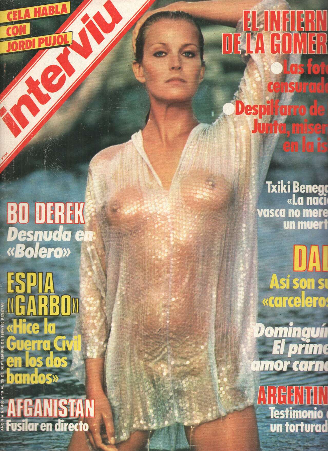 Revista: INTERVIU, Numero 438: BO DEREK, desnuda en Bolero (Zeta 1984) -  Uniliber.com | Libros y Coleccionismo