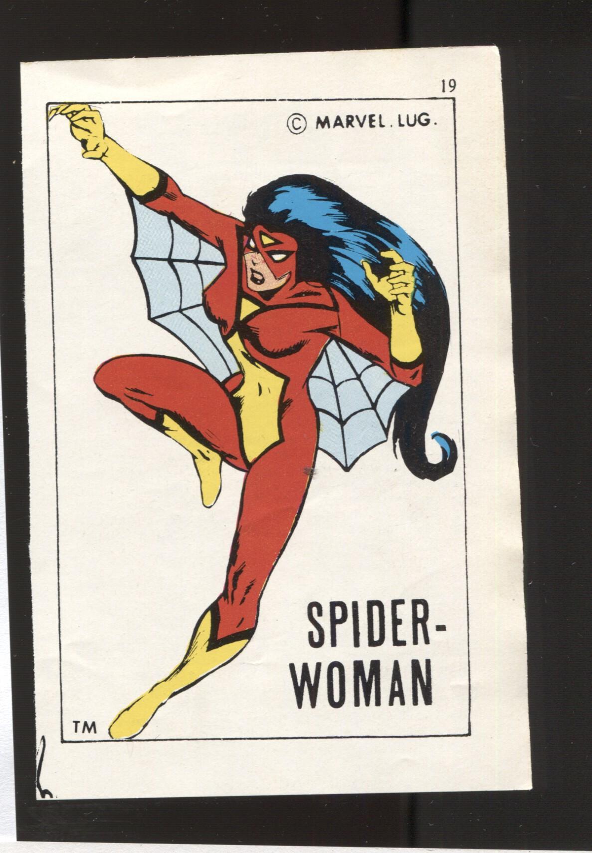 Cromo/Ficha de Spider Woman - Uniliber.com | Libros y Coleccionismo