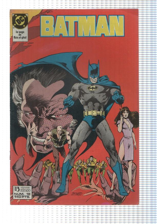 comic, DC: Batman num 18, la saga de Ras al ghul Hija del demonio -   | Libros y Coleccionismo