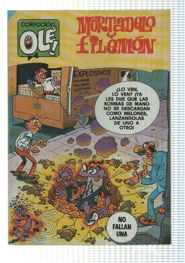 MORTADELO Y FILEMON COLECCION OLE 1 PRIMERA EDICION 1980 N°199